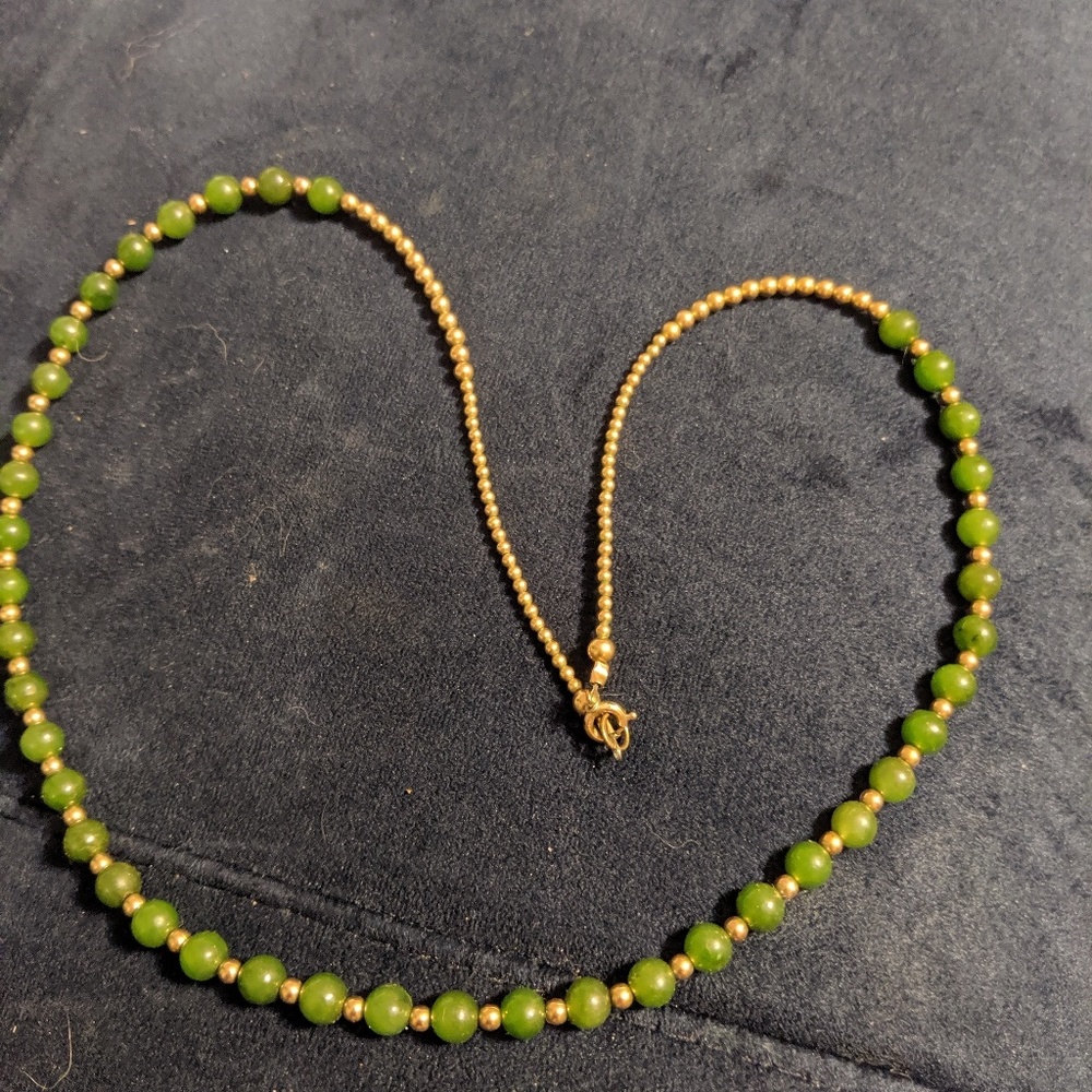 Antique costume jewelry necklace